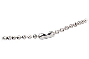 36 Inch Metal Neck Chain - Nickel Free Steel Ball Chain